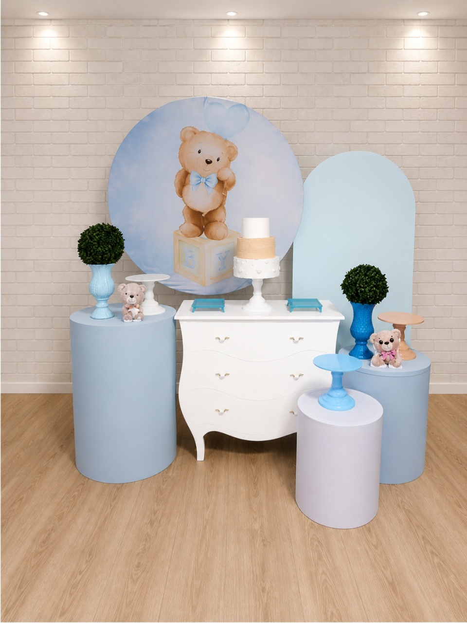 Alugue Decoração Chá de Bebê (Modelo 13) - HZM Decoração e Locação