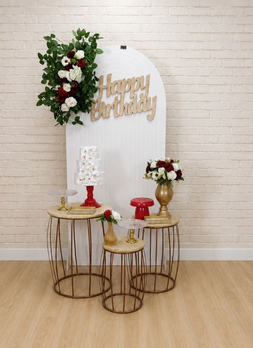 Alugue Decoração Happy ( Modelo 86) - HZM Decoração e Locação