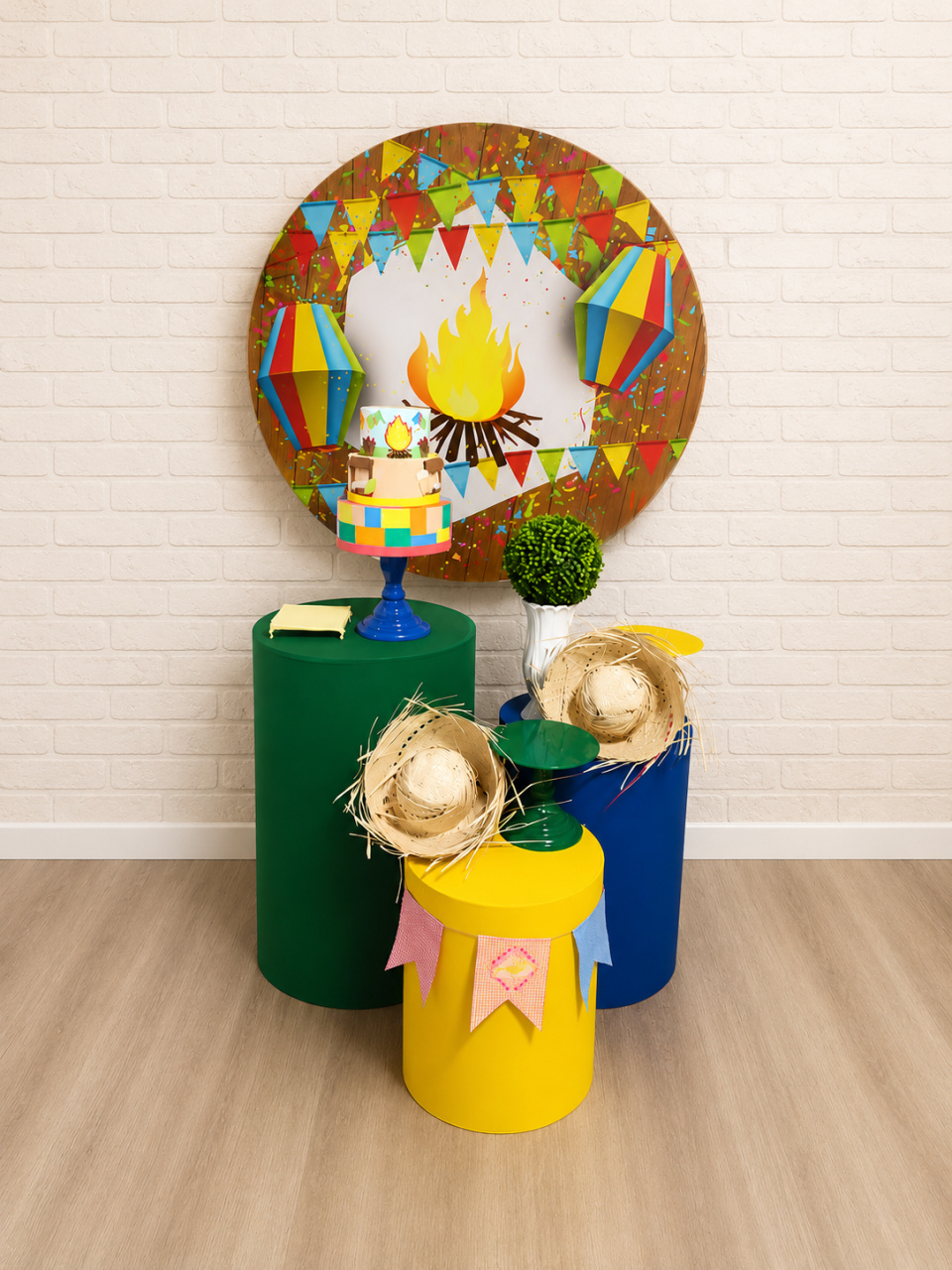 Alugue Decoração Festa Junina (Modelo 1) - HZM Decoração e Locação