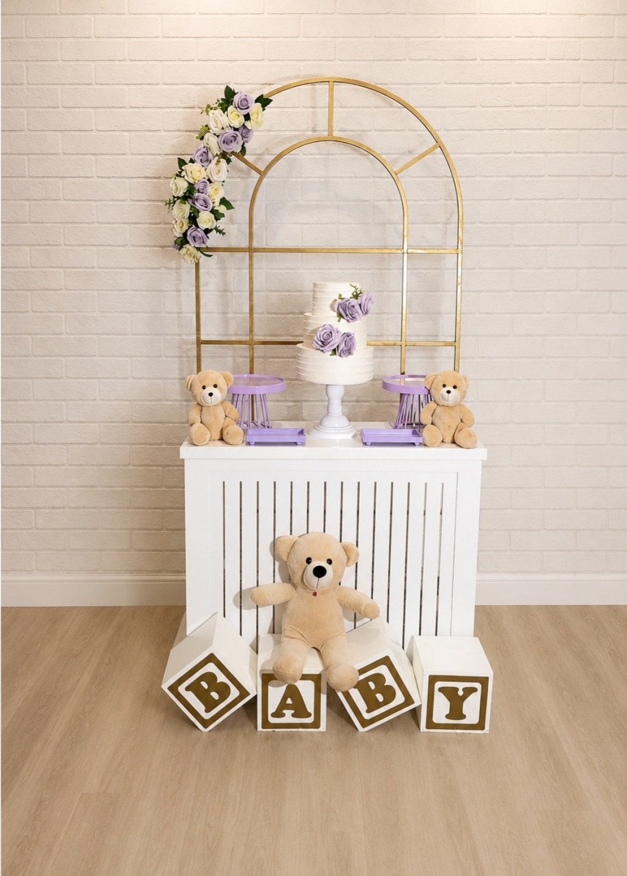 Alugue Decoração Chá de Bebê  (Modelo 17) - HZM Decoração e Locação