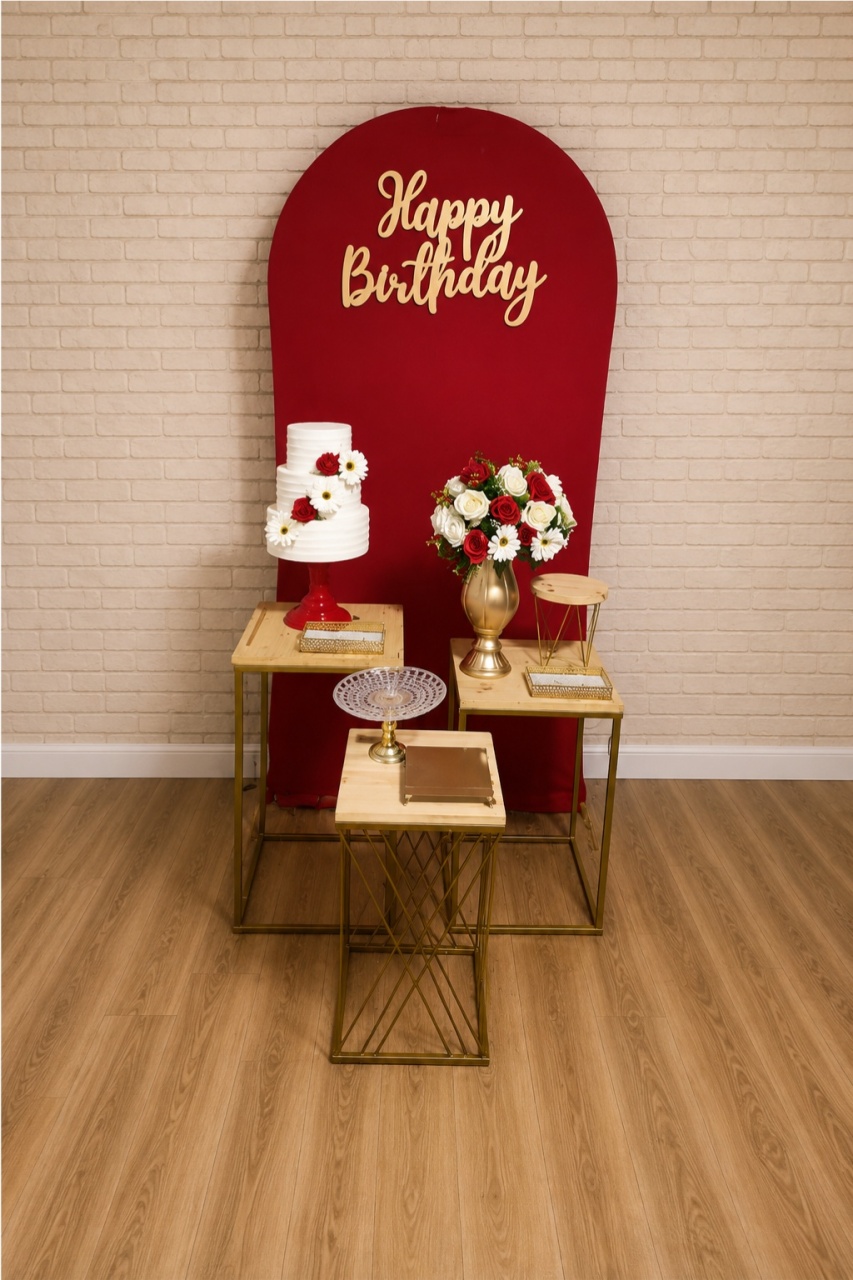 Alugue Decoração Happy ( Modelo 17) - HZM Decoração e Locação
