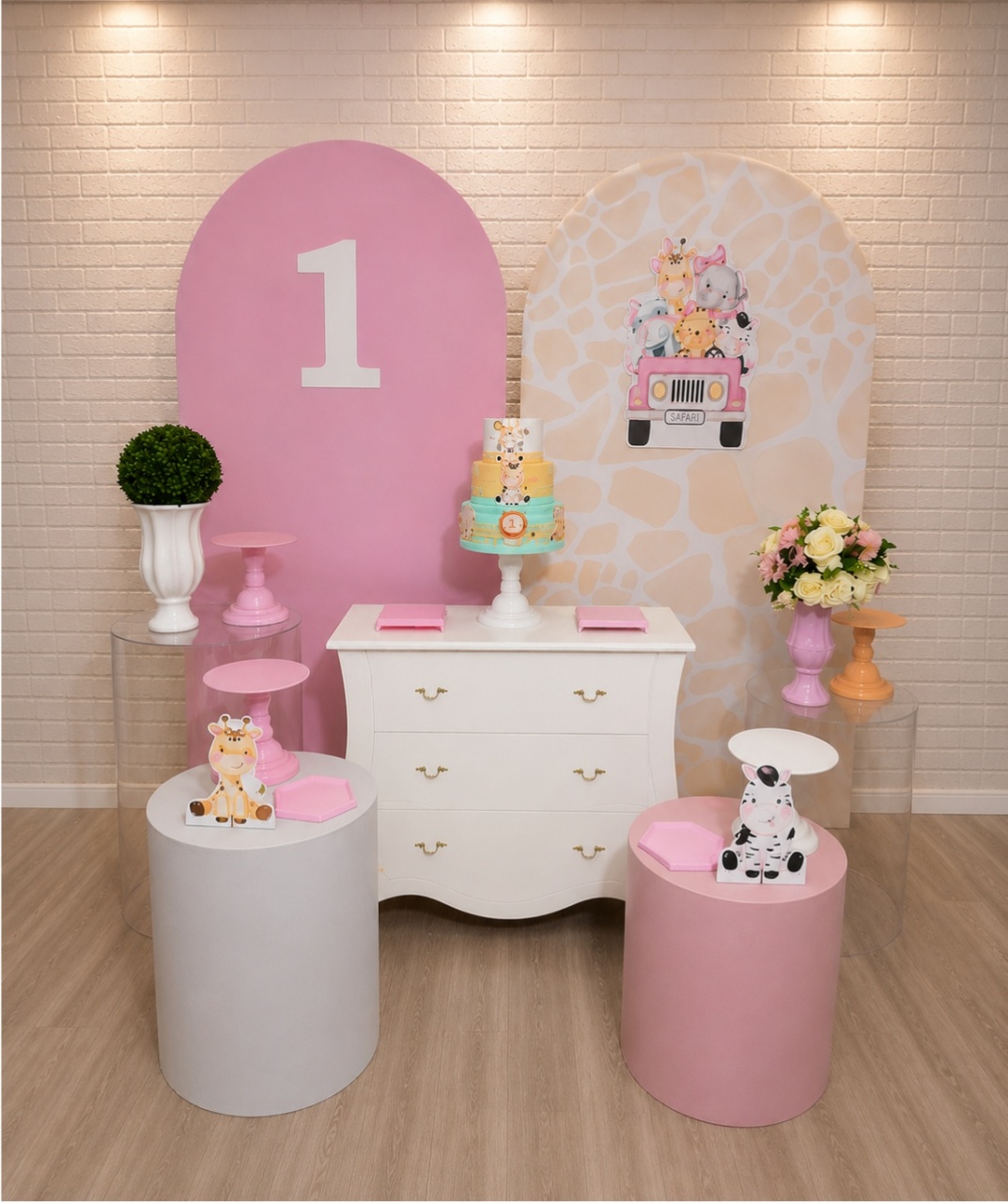 Alugue Decoração Safari (Modelo 13) - HZM Decoração e Locação