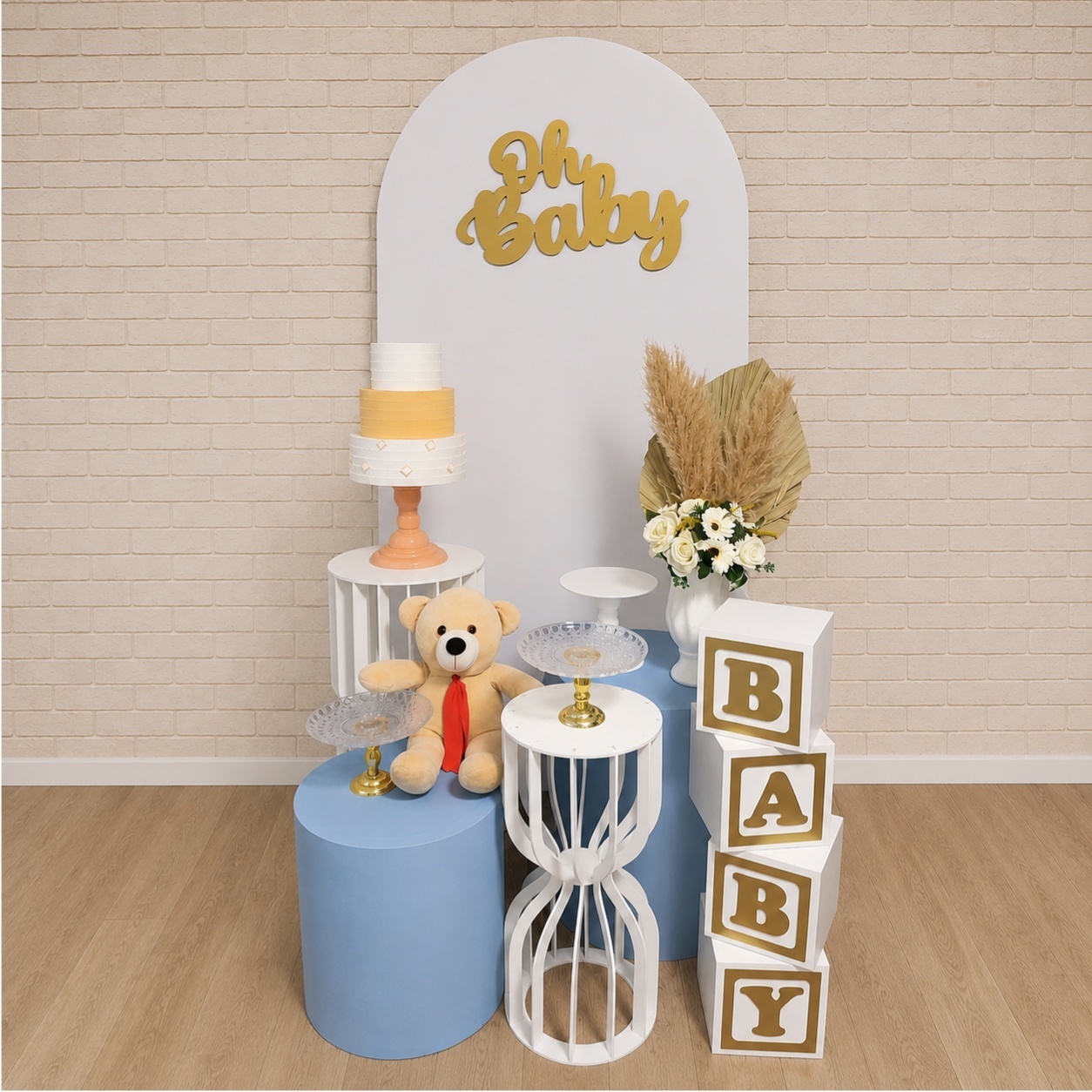 Alugue Decoração Chá de Bebê (Modelo 9) - HZM Decoração e Locação
