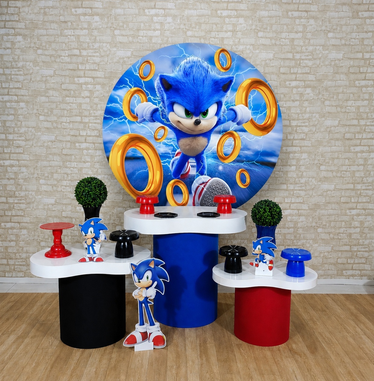 Alugue Decoração Sonic ( Modelo 14) - HZM Decoração e Locação