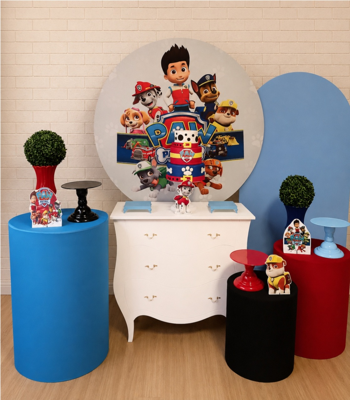 Alugue Decoração Patrulha Canina (Modelo 3) - HZM Decoração e Locação