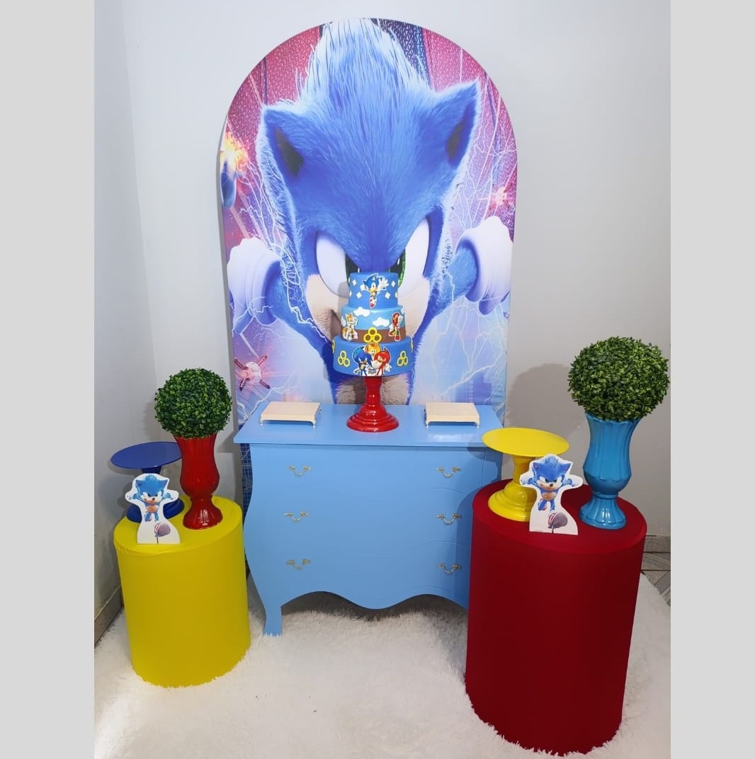 Alugue Decoração Sonic  ( Modelo 4) - HZM Decoração e Locação