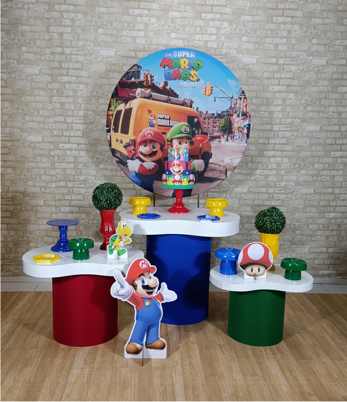 Alugue Decoração Super Mario ( Modelo 7) - HZM Decoração e Locação