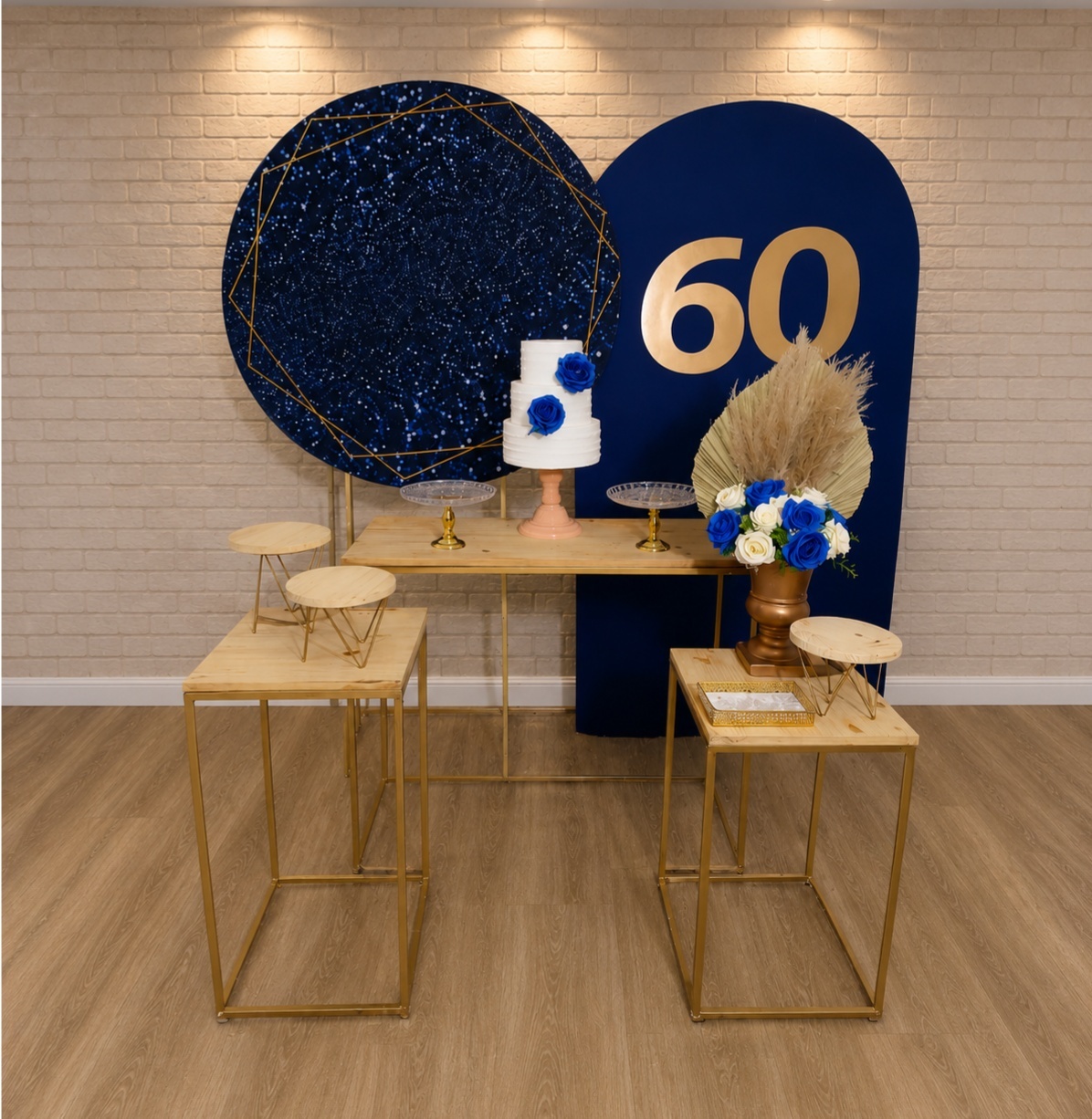 Alugue Decoração 60 Anos (Modelo 12) - HZM Decoração e Locação