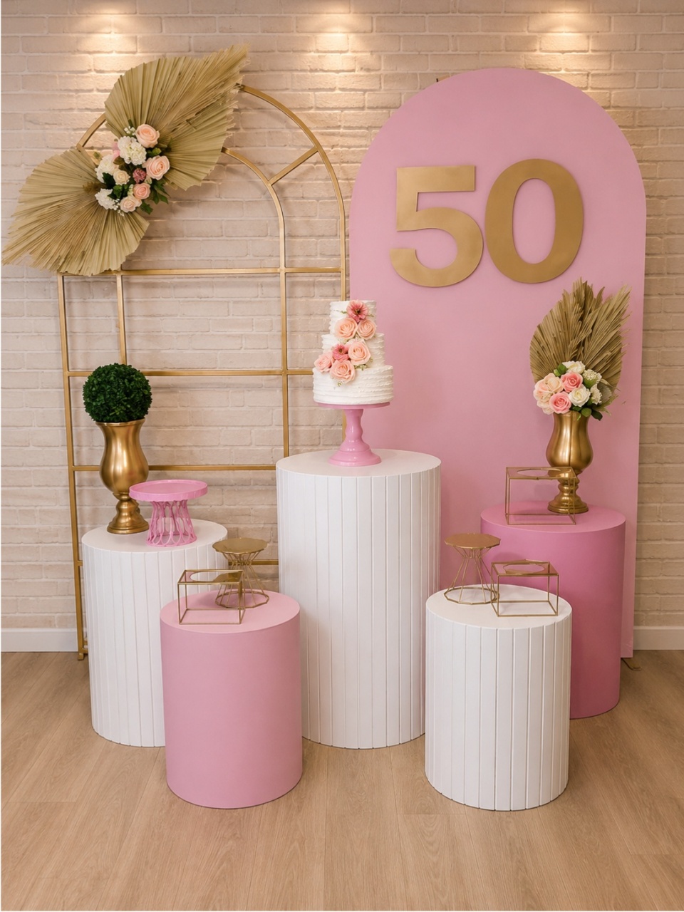 Alugue Decoração 50 Anos (Modelo 1) - HZM Decoração e Locação