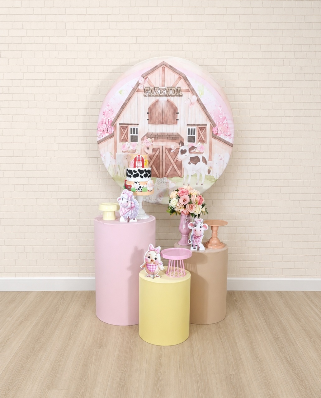 Alugue Decoração Fazendinha (Modelo 4) - HZM Decoração e Locação