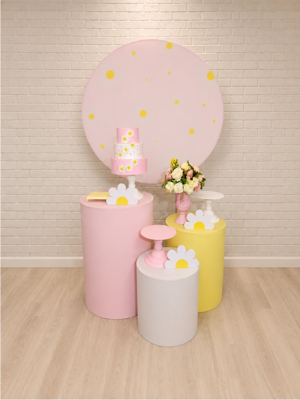 Alugue Decoração Margarida (Modelo 1) - HZM Decoração e Locação