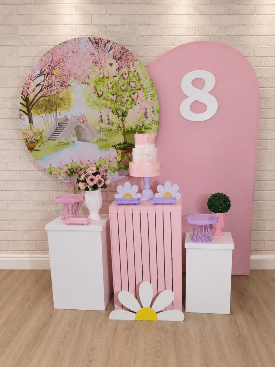 Alugue Decoração Jardim Encantado (Modelo 6) - HZM Decoração e Locação
