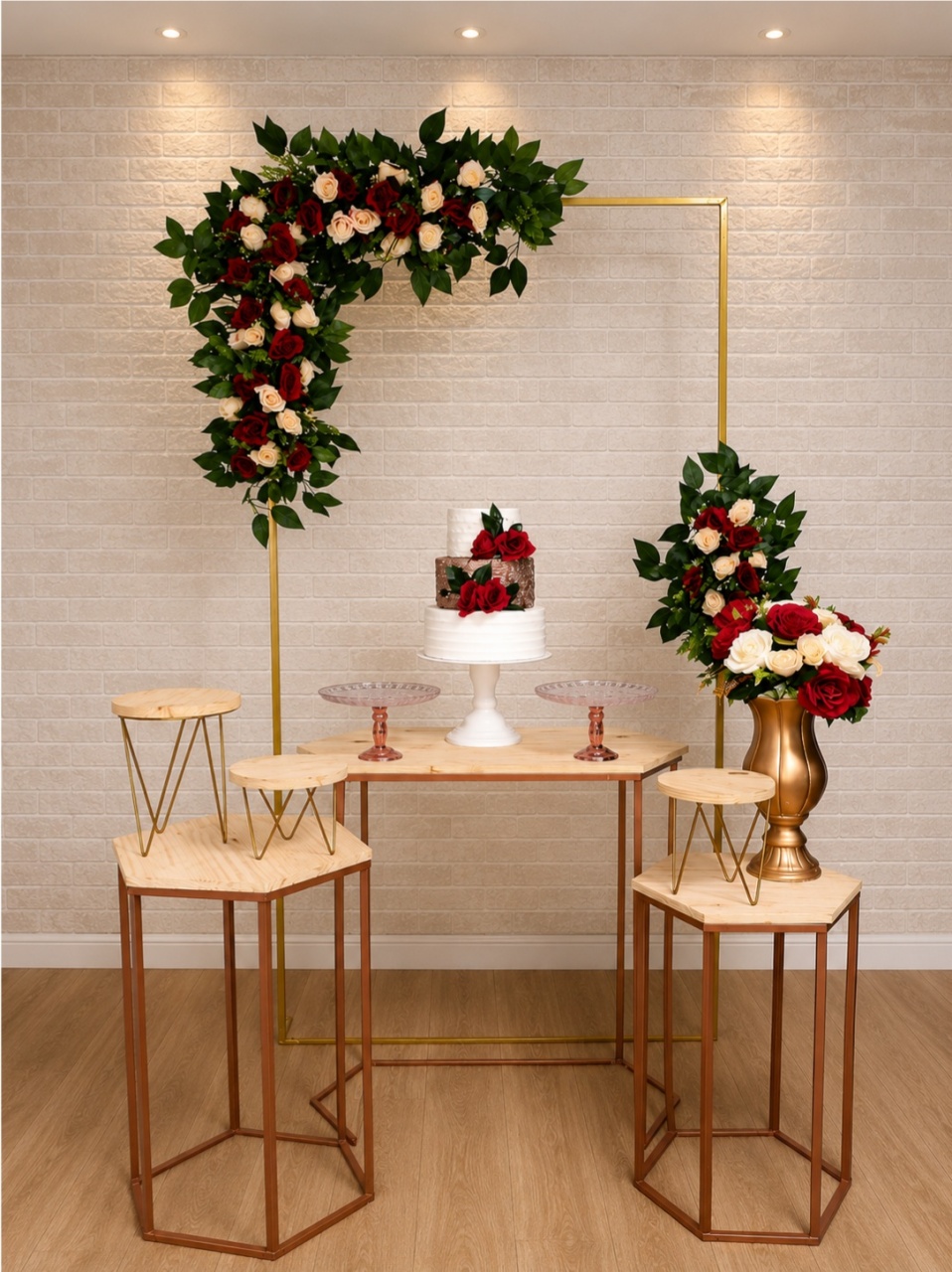 Alugue Decoração Noivado & Casamento (Modelo 46) - HZM Decoração e Locação