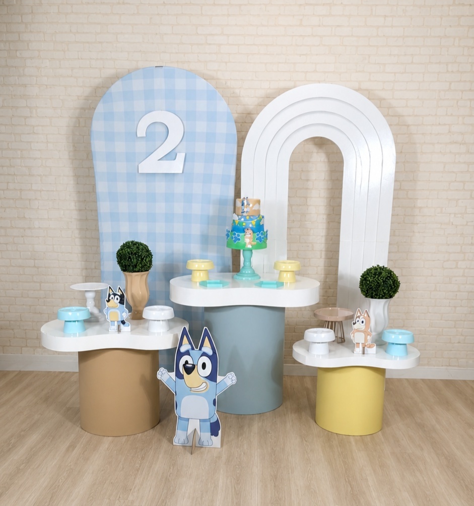 Alugue Decoração Bluey ( Modelo 9) - HZM Decoração e Locação