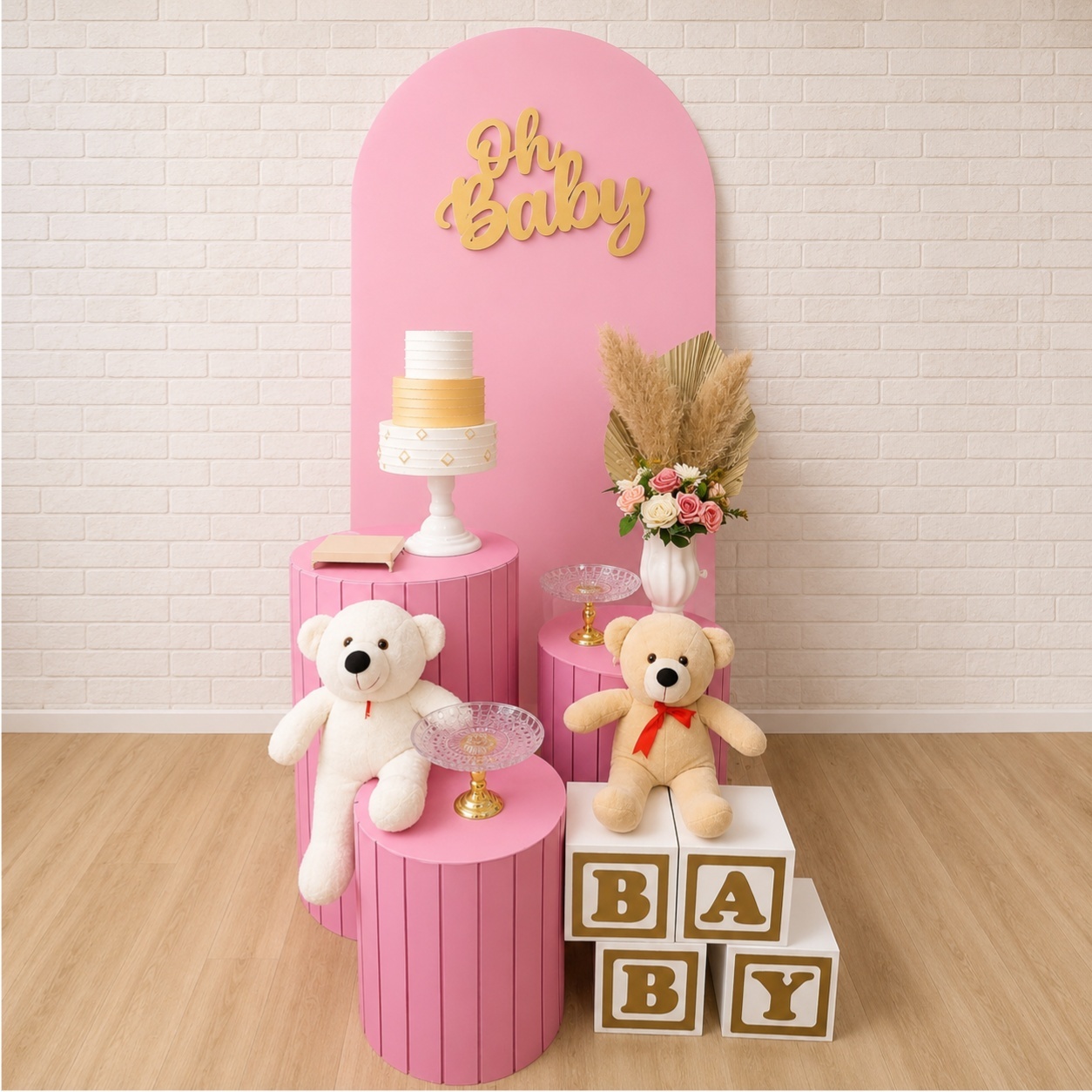 Alugue Decoração Chá de Bebê  (Modelo 10) - HZM Decoração e Locação