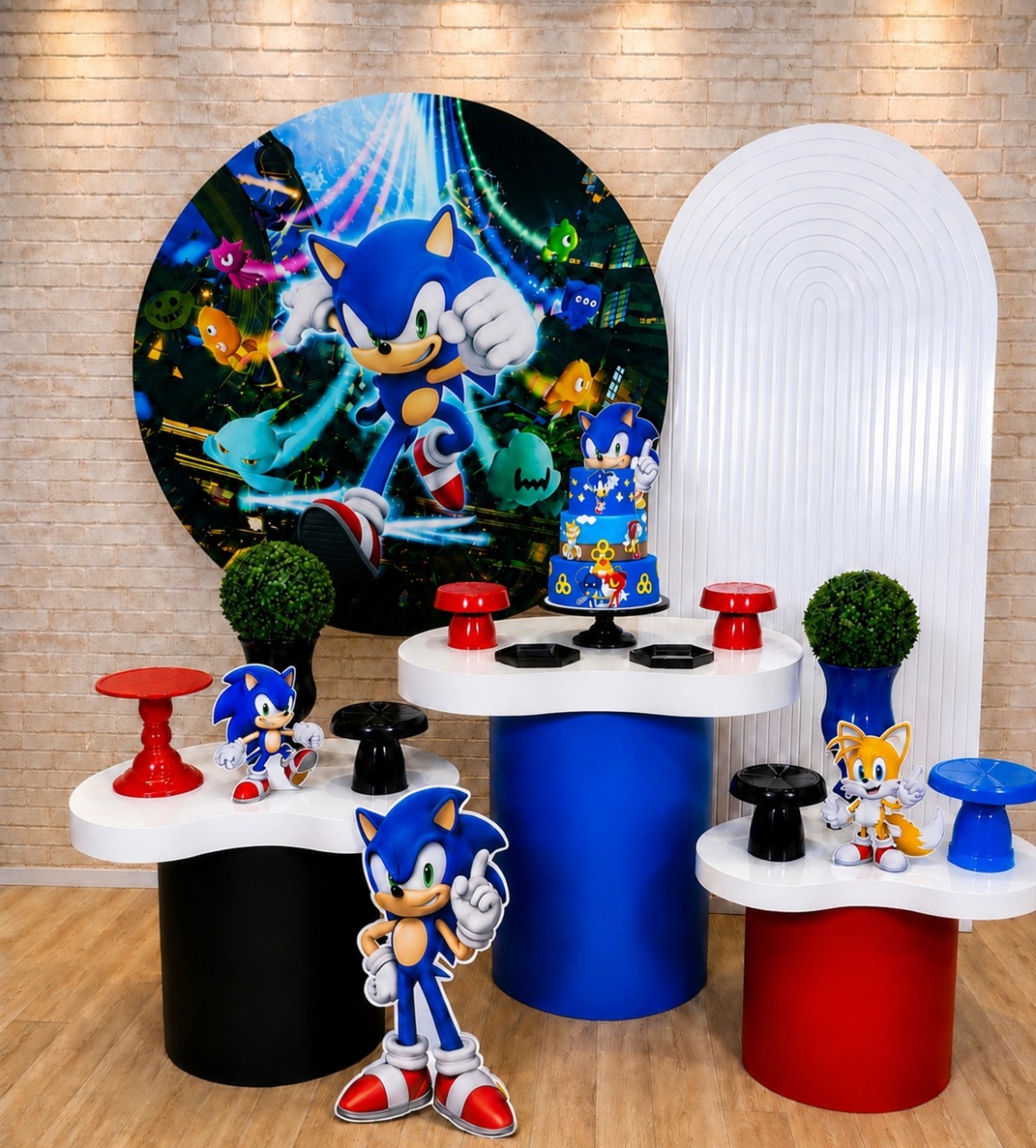 Alugue Decoração Sonic ( Modelo 11) - HZM Decoração e Locação