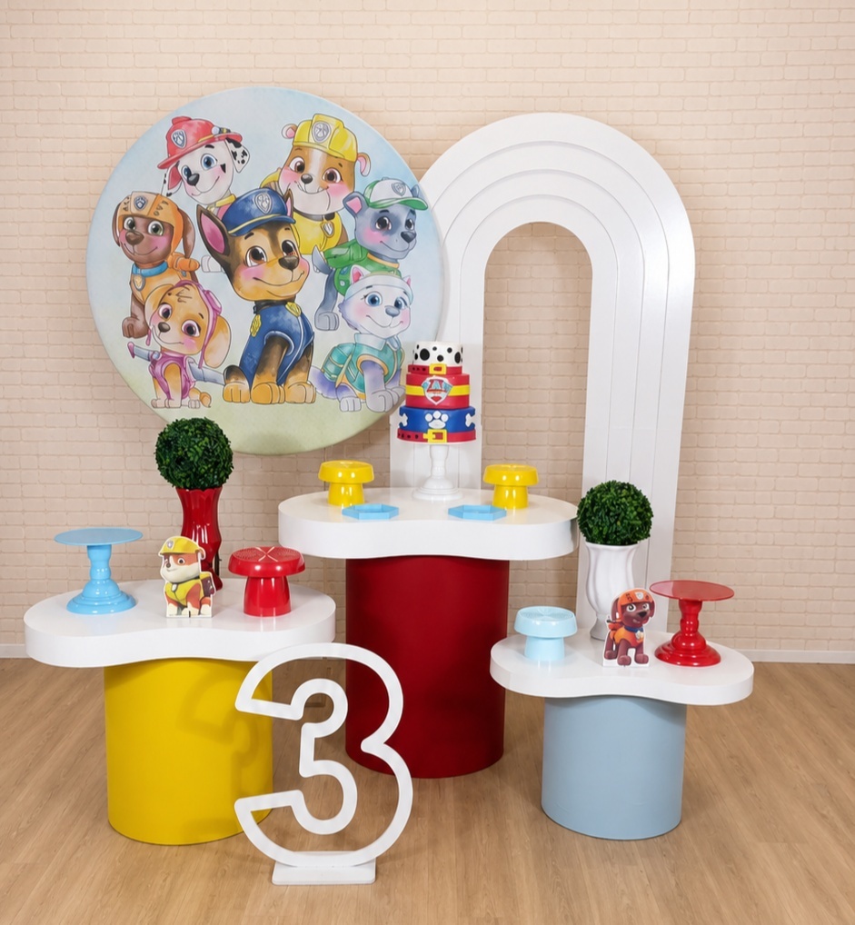 Alugue Decoração Patrulha Canina (Modelo 15) - HZM Decoração e Locação