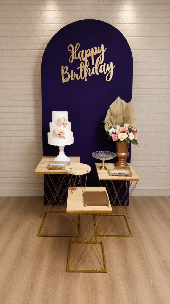 Alugue Decoração Happy ( Modelo 49) - HZM Decoração e Locação