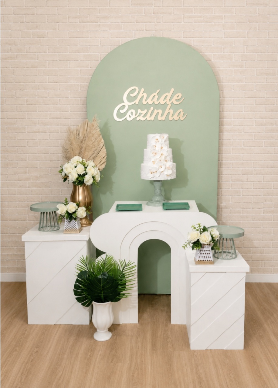 Alugue Decoração Chá de Cozinha ( Modelo 32) - HZM Decoração e Locação