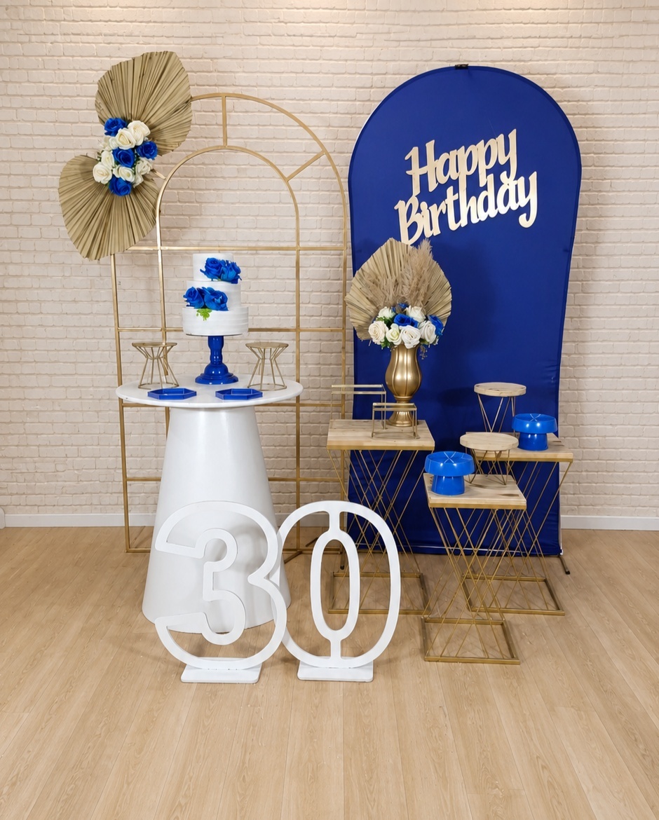 Alugue Decoração 30 Anos ( Modelo 12) - HZM Decoração e Locação