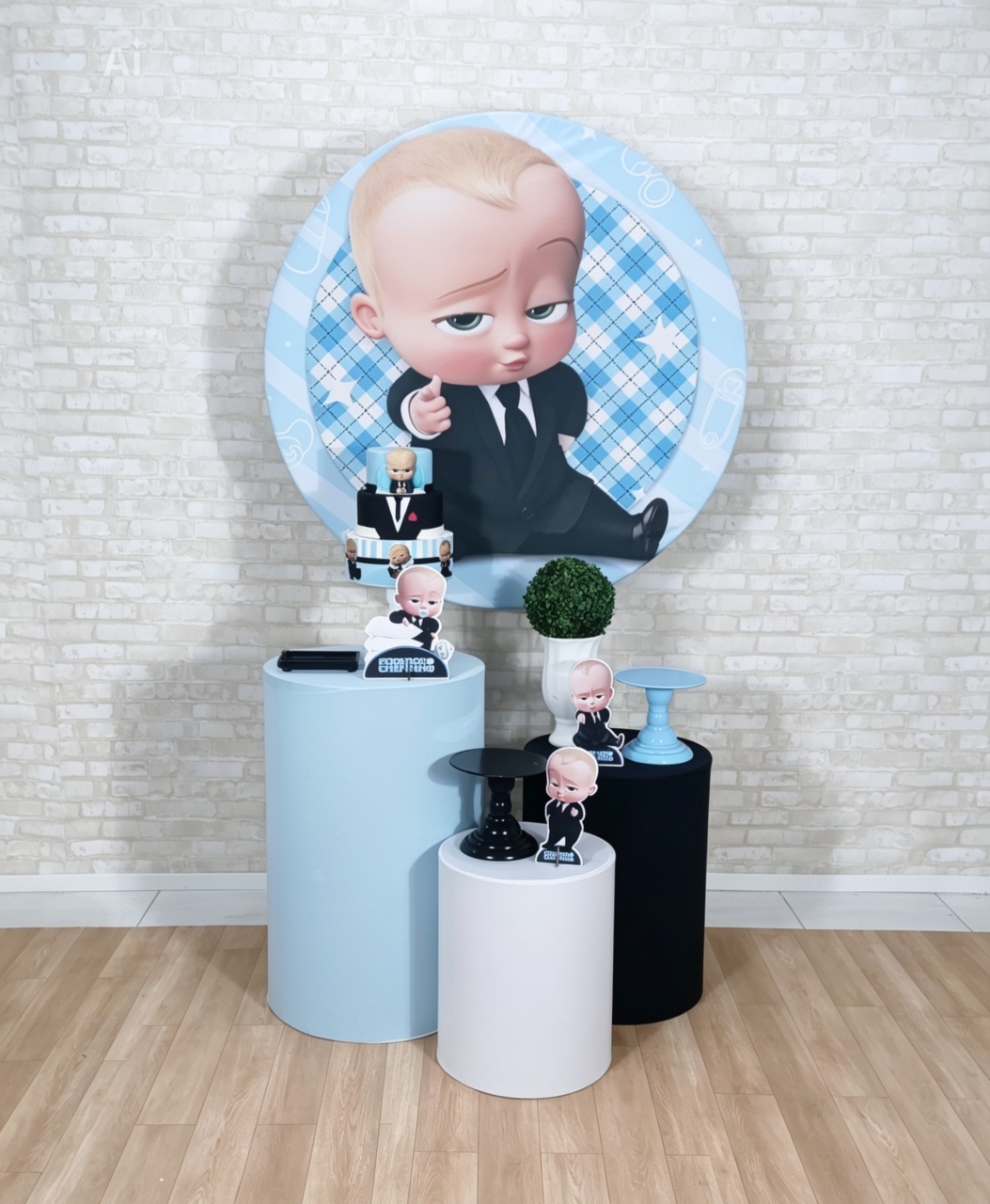 Alugue Decoração Poderoso Chefinho (Modelo 1) - HZM Decoração e Locação