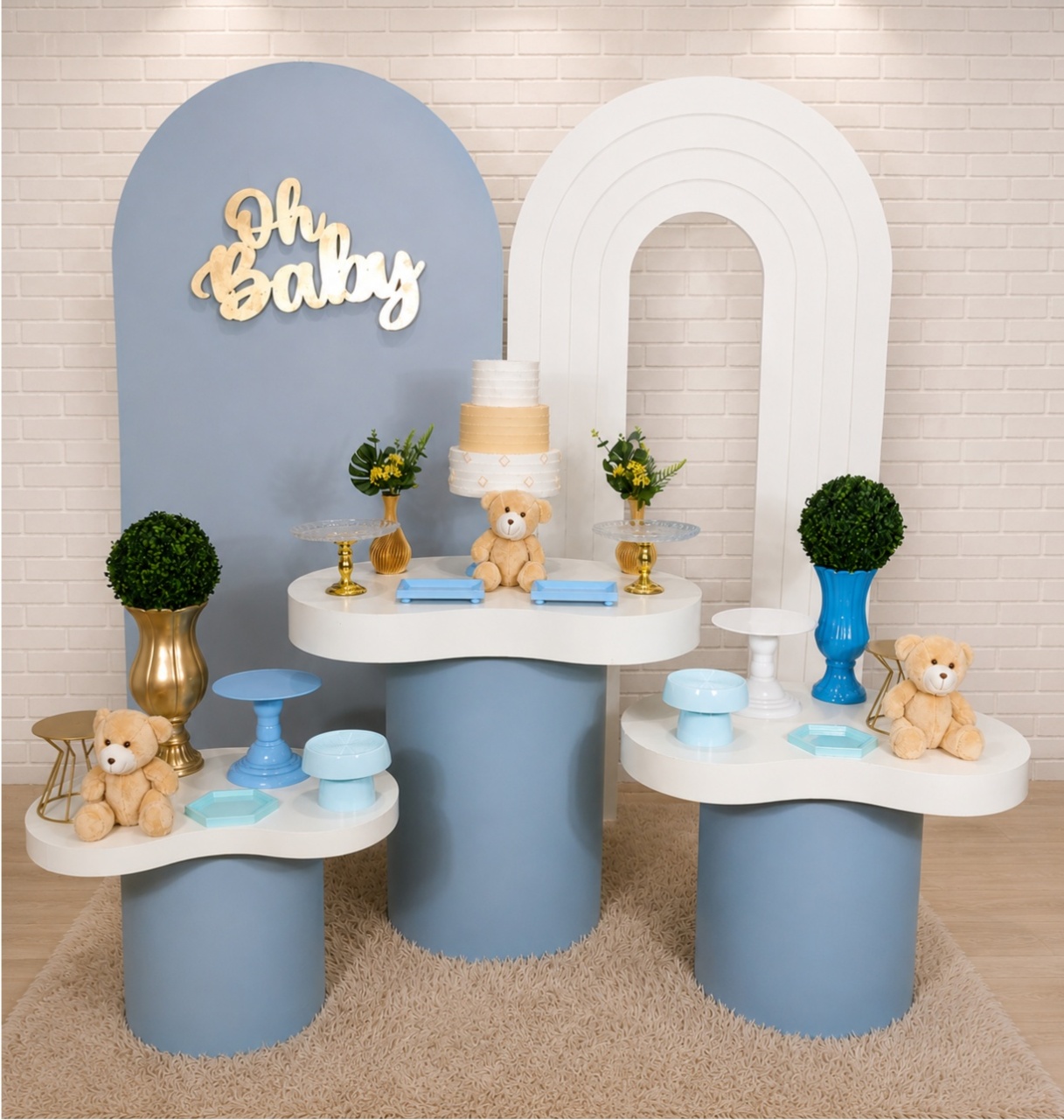 Alugue Decoração Chá de Bebê (Modelo 61) - HZM Decoração e Locação