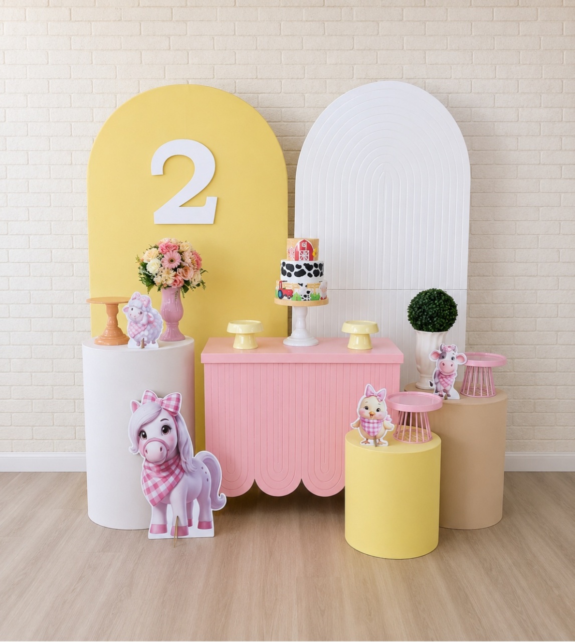 Alugue Decoração Fazendinha (Modelo 10) - HZM Decoração e Locação