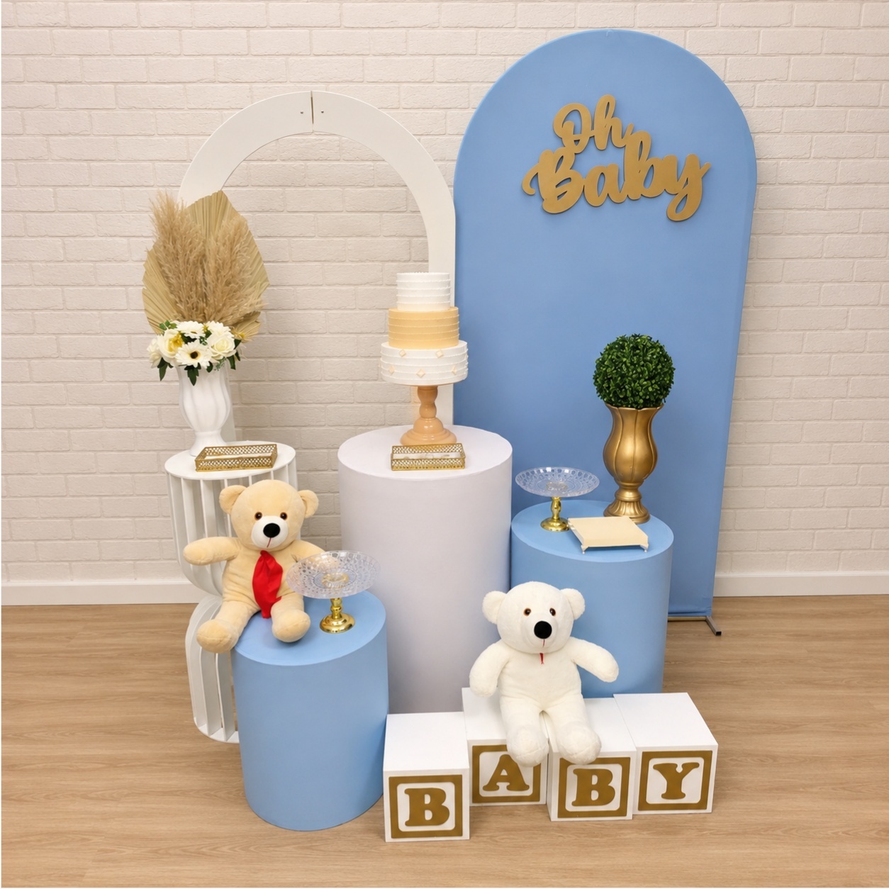 Alugue Decoração Chá de Bebê (Modelo 10) - HZM Decoração e Locação