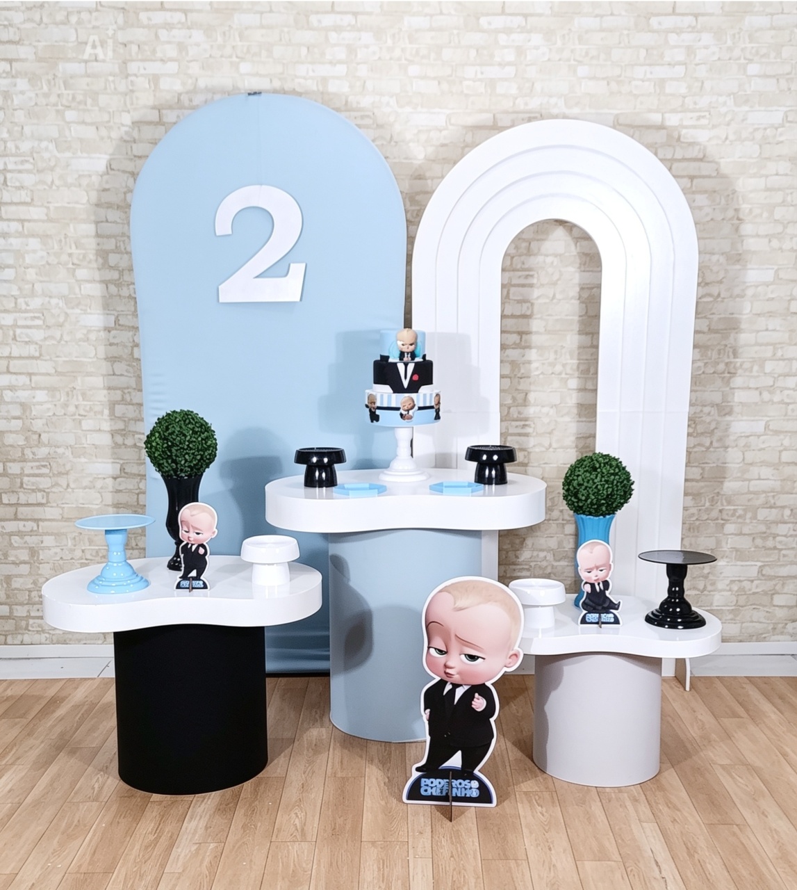 Alugue Decoração Poderoso Chefinho (Modelo 17) - HZM Decoração e Locação