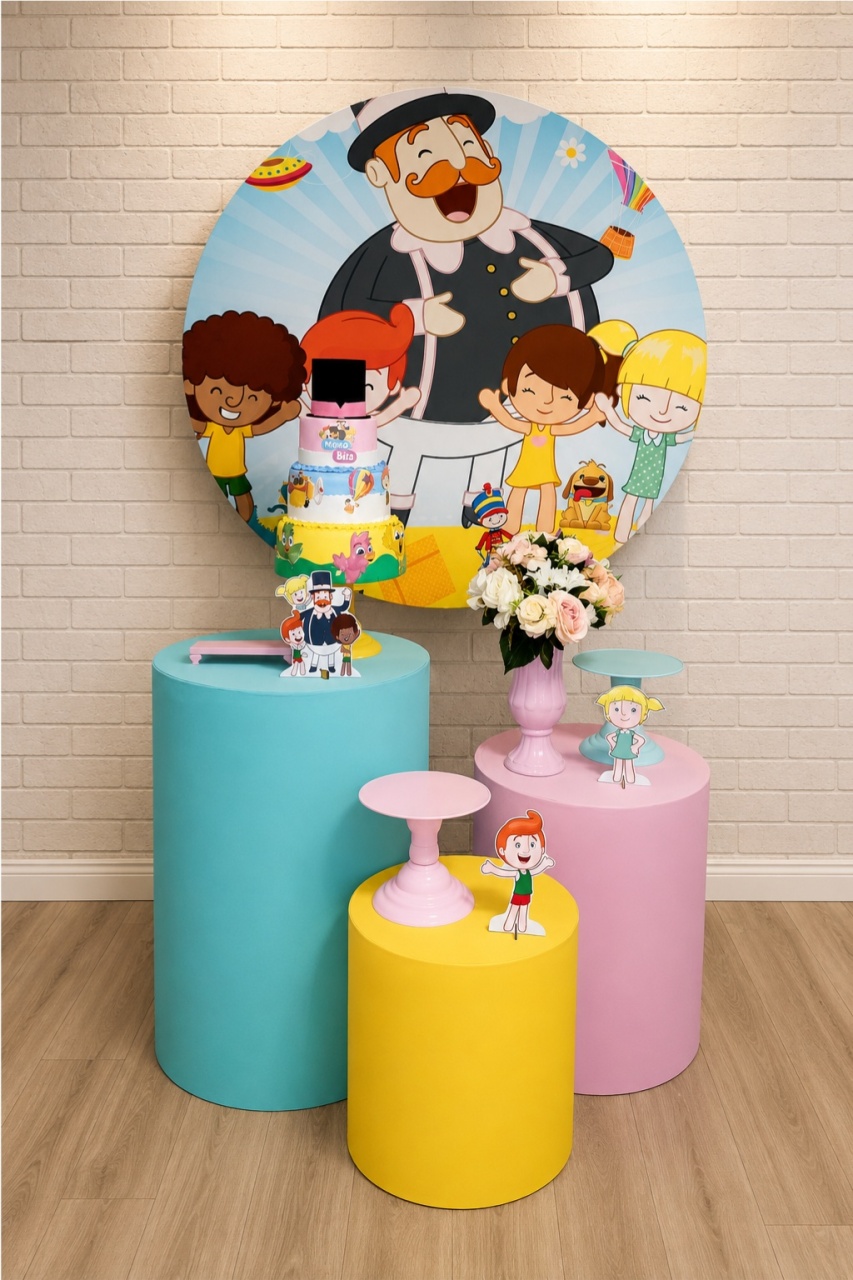 Alugue Decoração Mundo Bita (Modelo 1) - HZM Decoração e Locação