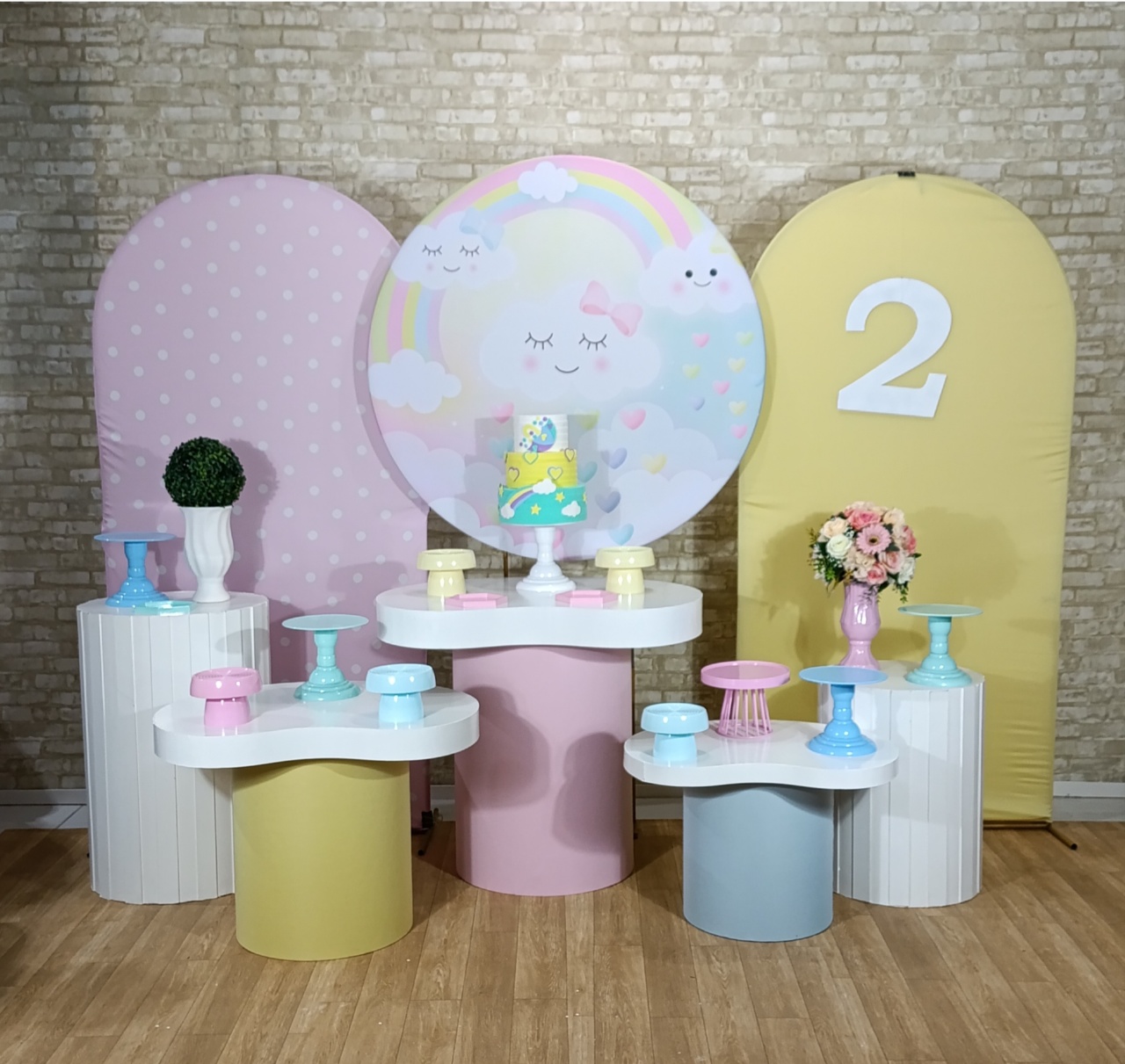 Alugue Decoração Chuva de Benção ( Modelo 15) - HZM Decoração e Locação