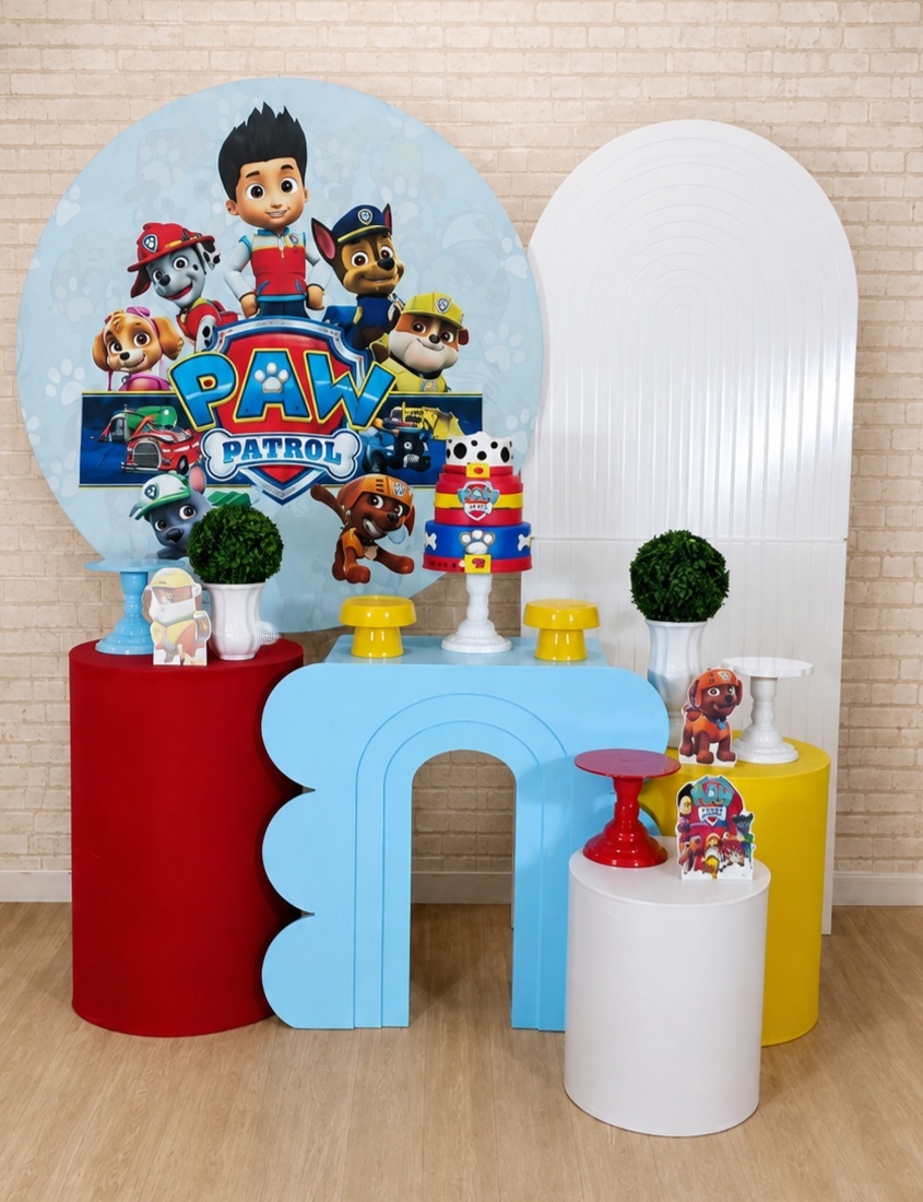 Alugue Decoração Patrulha Canina (Modelo 18) - HZM Decoração e Locação