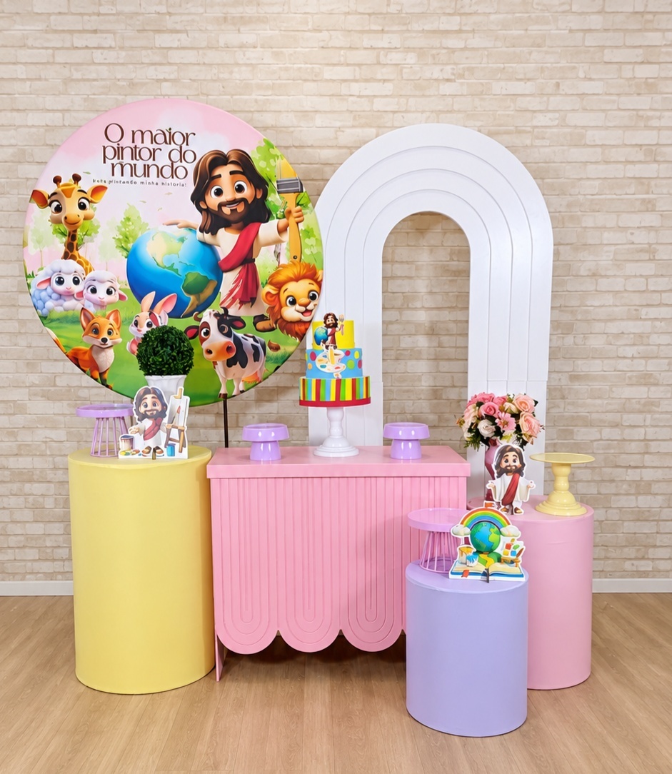 Alugue Decoração - Maior Pintor Do Mundo ( Modelo 7) - HZM Decoração e Locação