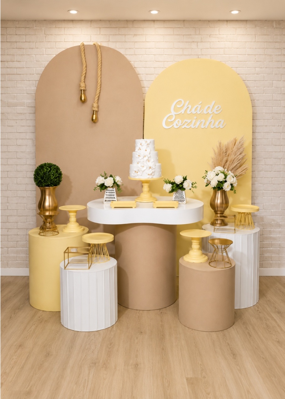 Alugue Decoração Chá de Cozinha ( Modelo 38) - HZM Decoração e Locação