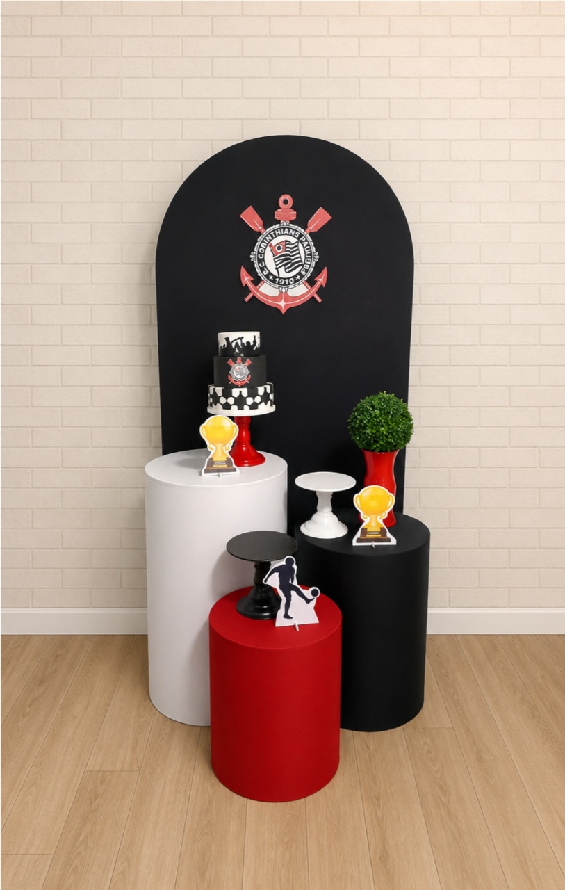 Alugue Decoração Corinthians (Modelo 4) - HZM Decoração e Locação