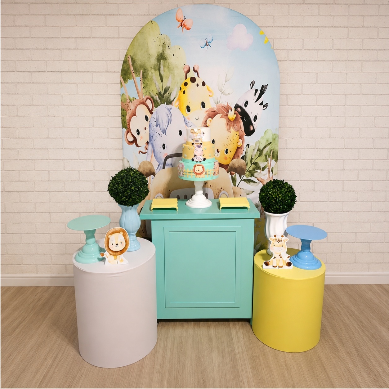Alugue Decoração Safari (Modelo 9) - HZM Decoração e Locação