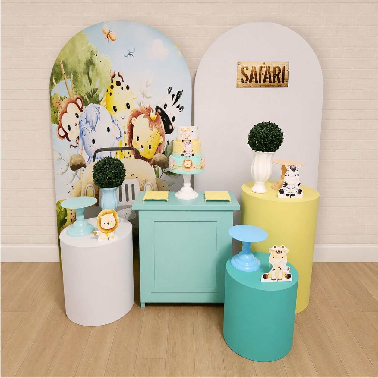 Alugue Decoração Safari (Modelo 6) - HZM Decoração e Locação