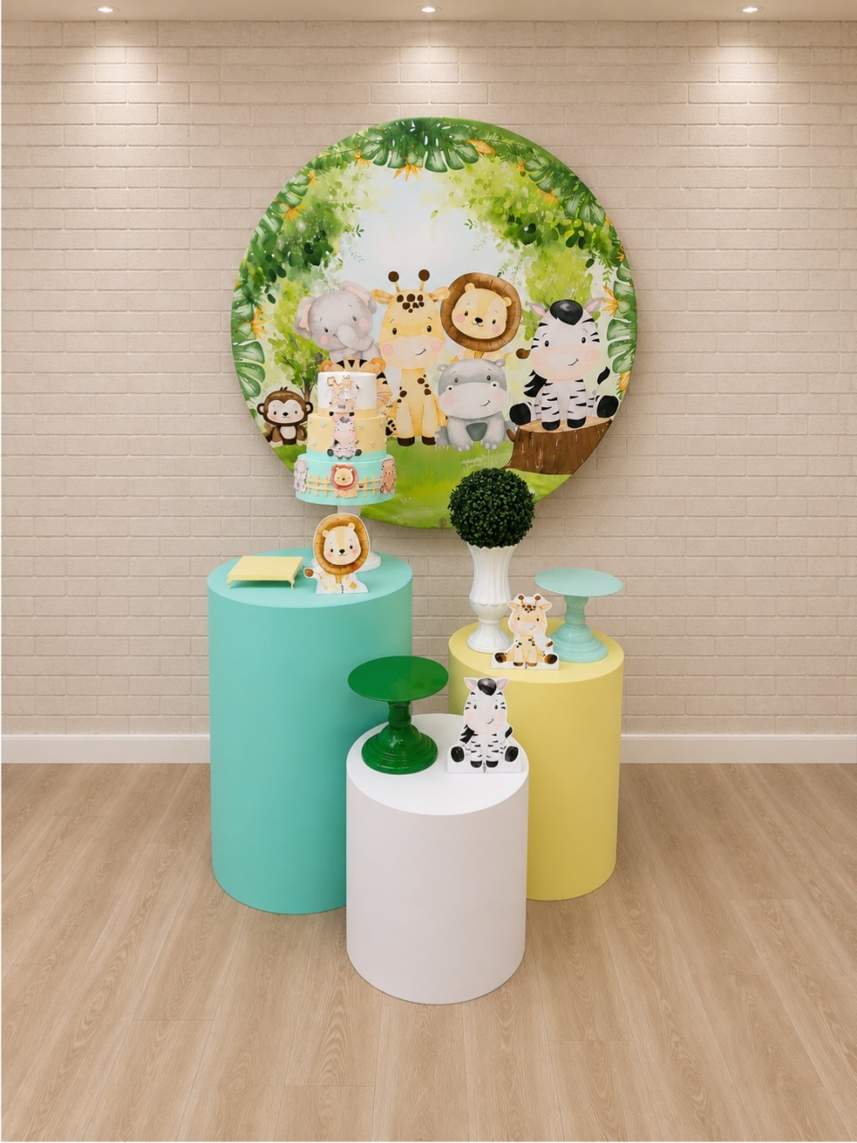 Alugue Decoração Safari (Modelo 1) - HZM Decoração e Locação
