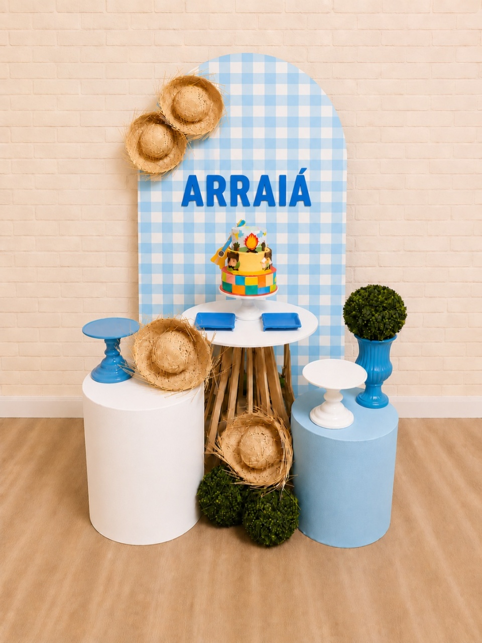 Alugue Decoração Festa Junina (Modelo 9) - HZM Decoração e Locação