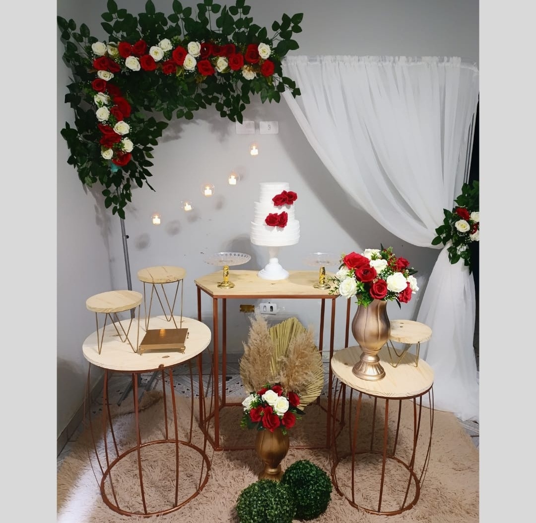 Alugue Decoração Noivado & Casamento (Modelo  8) - HZM Decoração e Locação