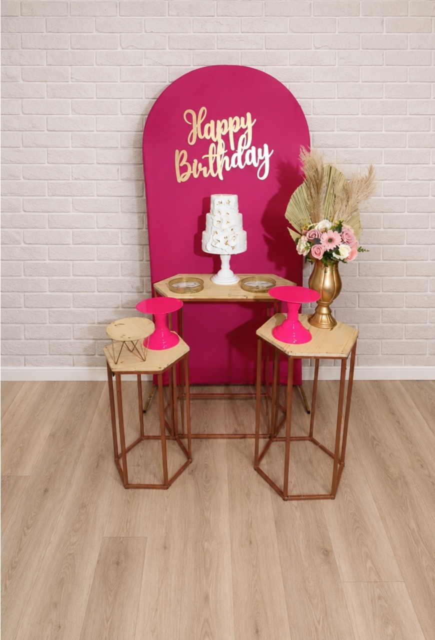 Alugue Decoração Happy ( Modelo 1) - HZM Decoração e Locação
