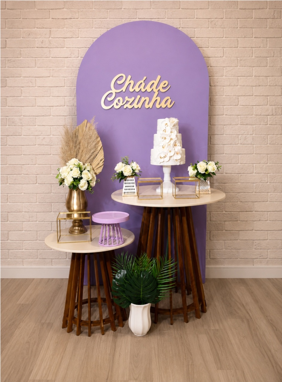 Alugue Decoração Chá de Cozinha  ( Modelo 21) - HZM Decoração e Locação
