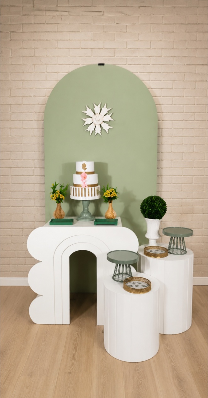 Alugue Decoração Batizado (Modelo 16) - HZM Decoração e Locação