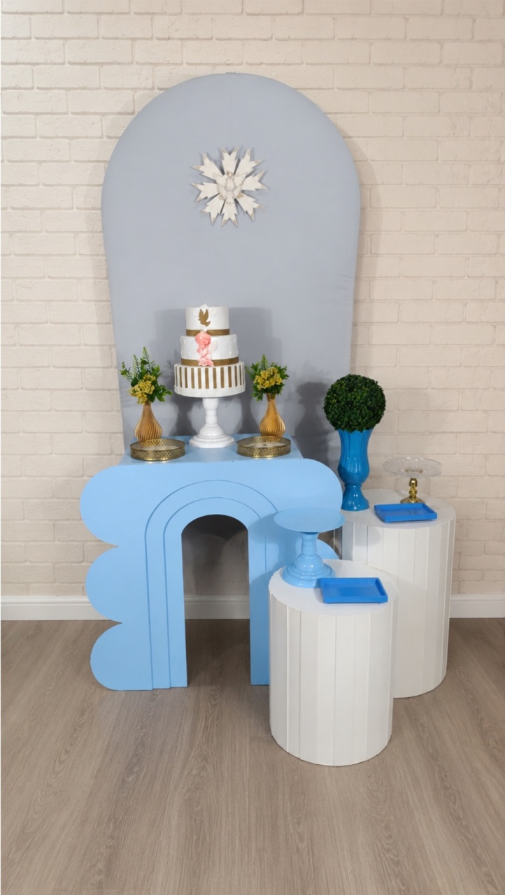 Alugue Decoração Batizado (Modelo 17) - HZM Decoração e Locação