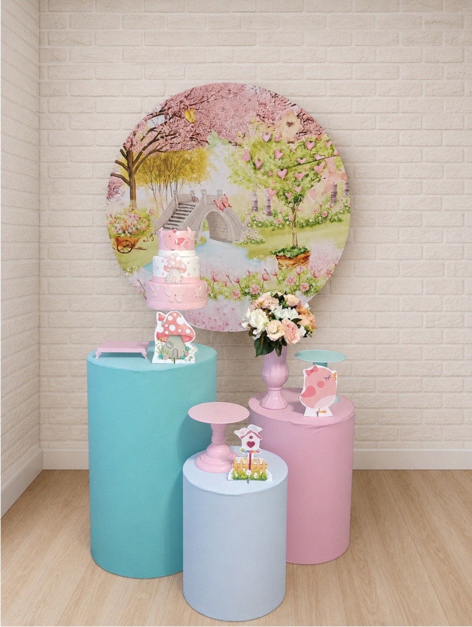 Alugue Decoração Jardim Encantado  ( Modelo 1) - HZM Decoração e Locação