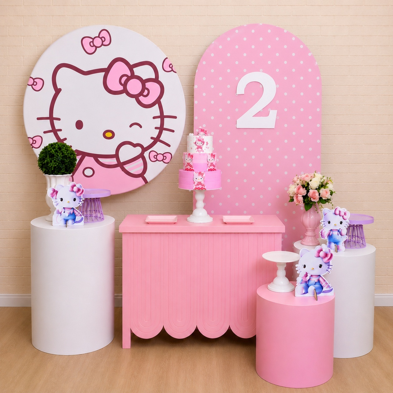 Alugue Decoração Hello Kit (Modelo 8) - HZM Decoração e Locação