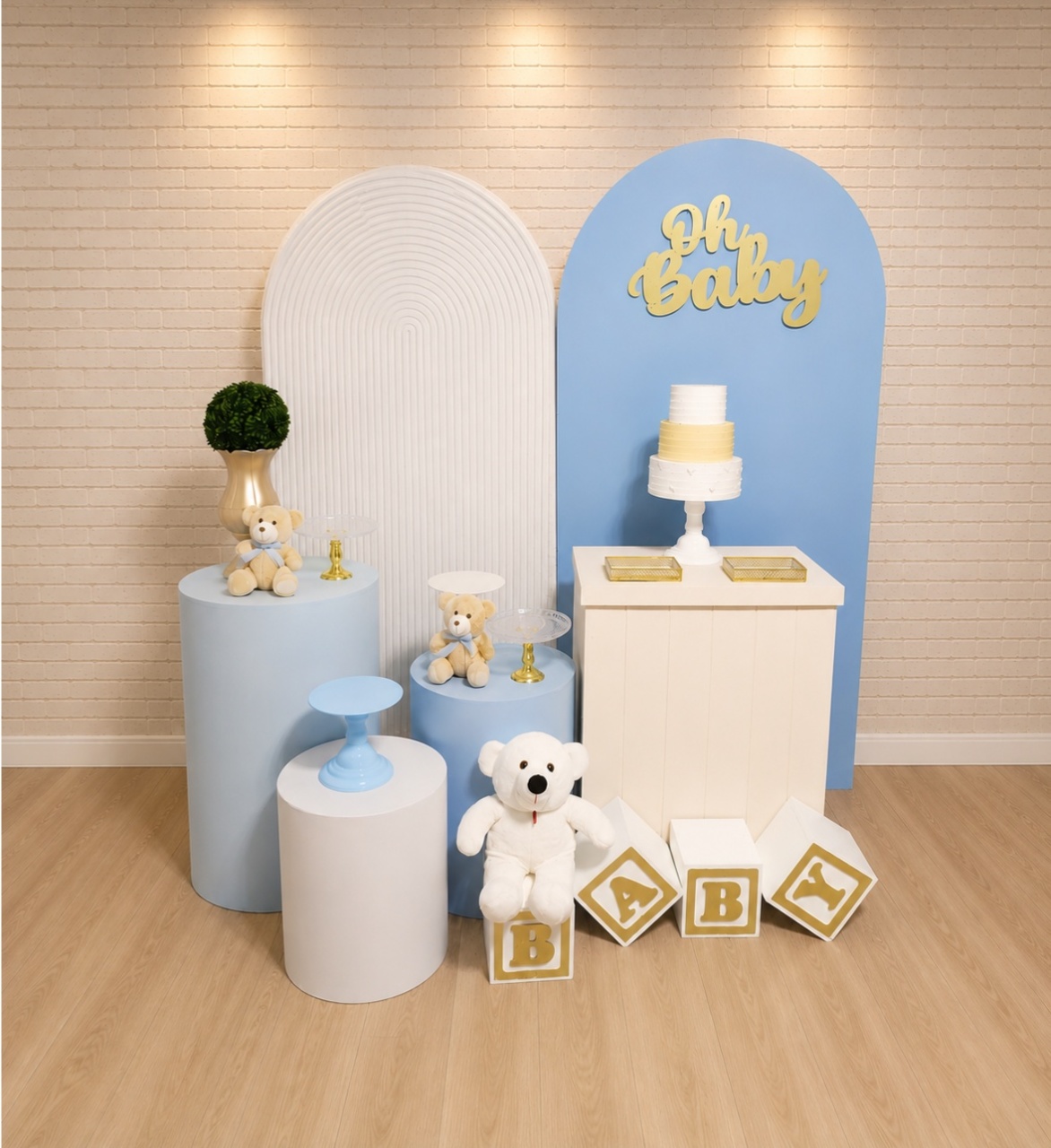Alugue Decoração Chá de Bebê (Modelo 1) - HZM Decoração e Locação
