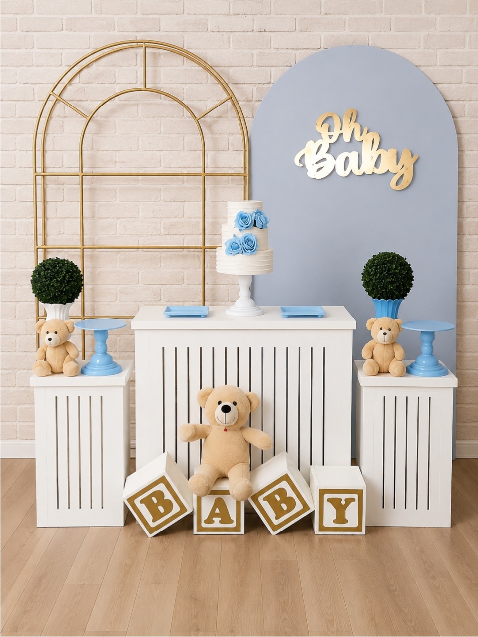 Alugue Decoração Chá de Bebê (Modelo 29) - HZM Decoração e Locação