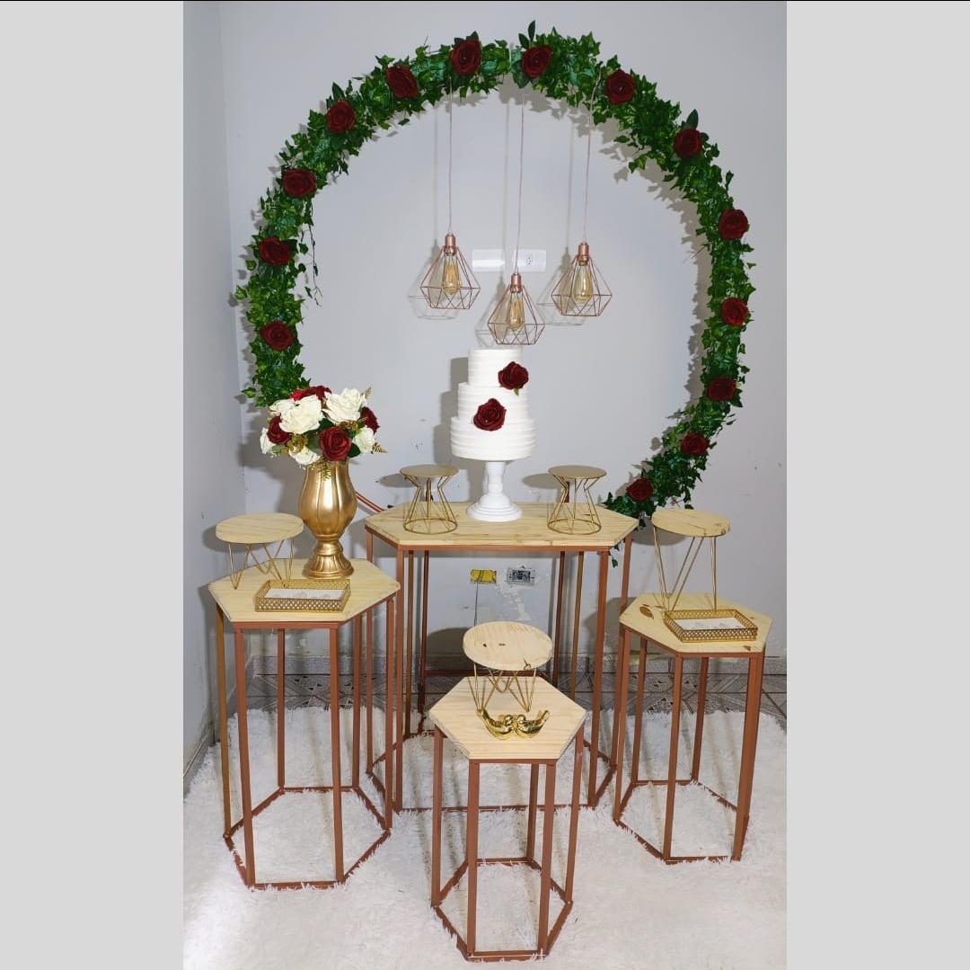 Alugue Decoração Noivado & Casamento (Modelo 1) - HZM Decoração e Locação