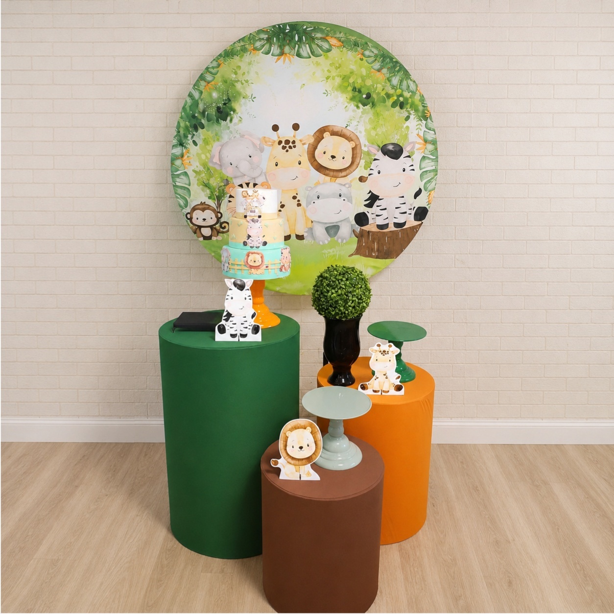 Alugue Decoração Safari (Modelo 5) - HZM Decoração e Locação